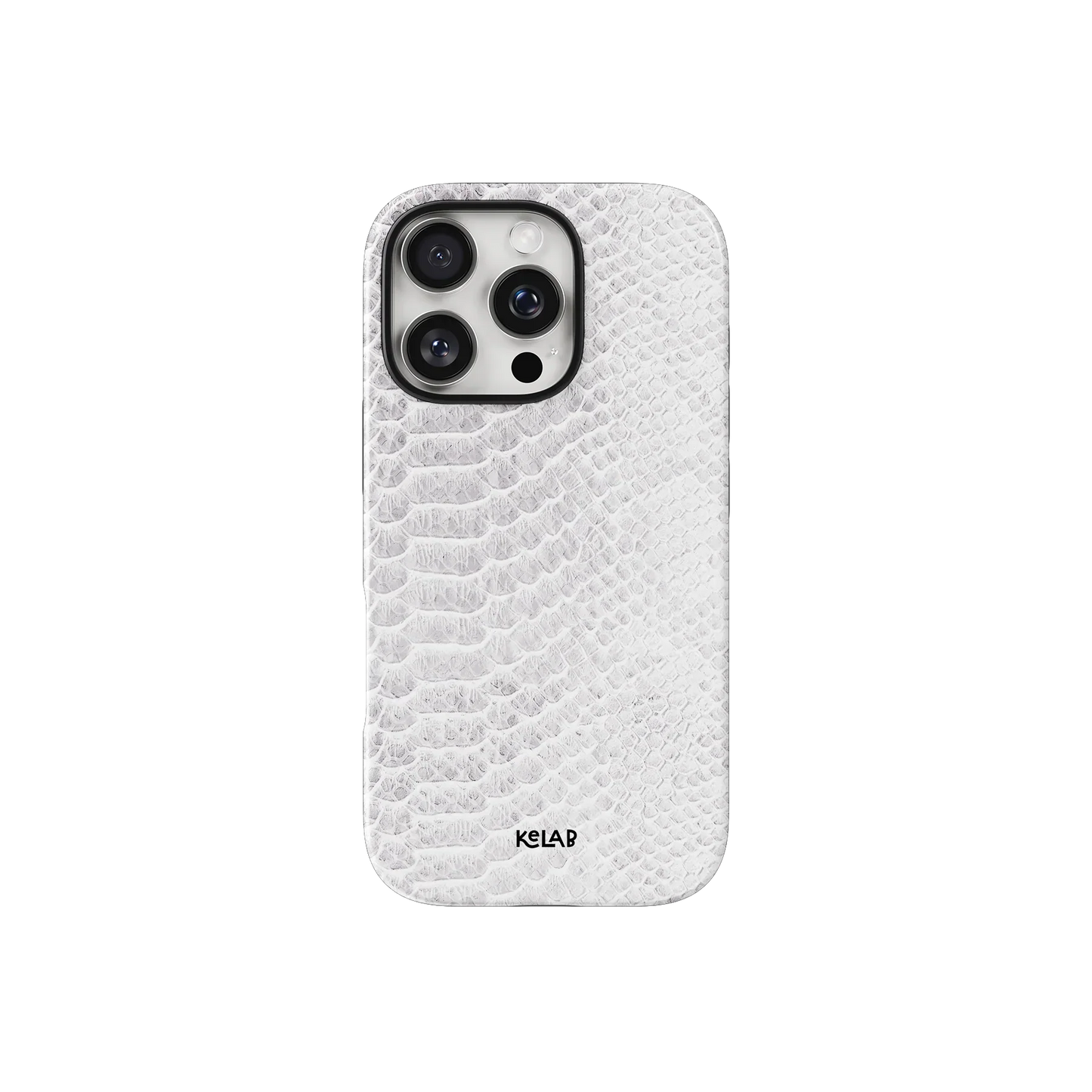 White Venom | Snake Skin Print Phone Case