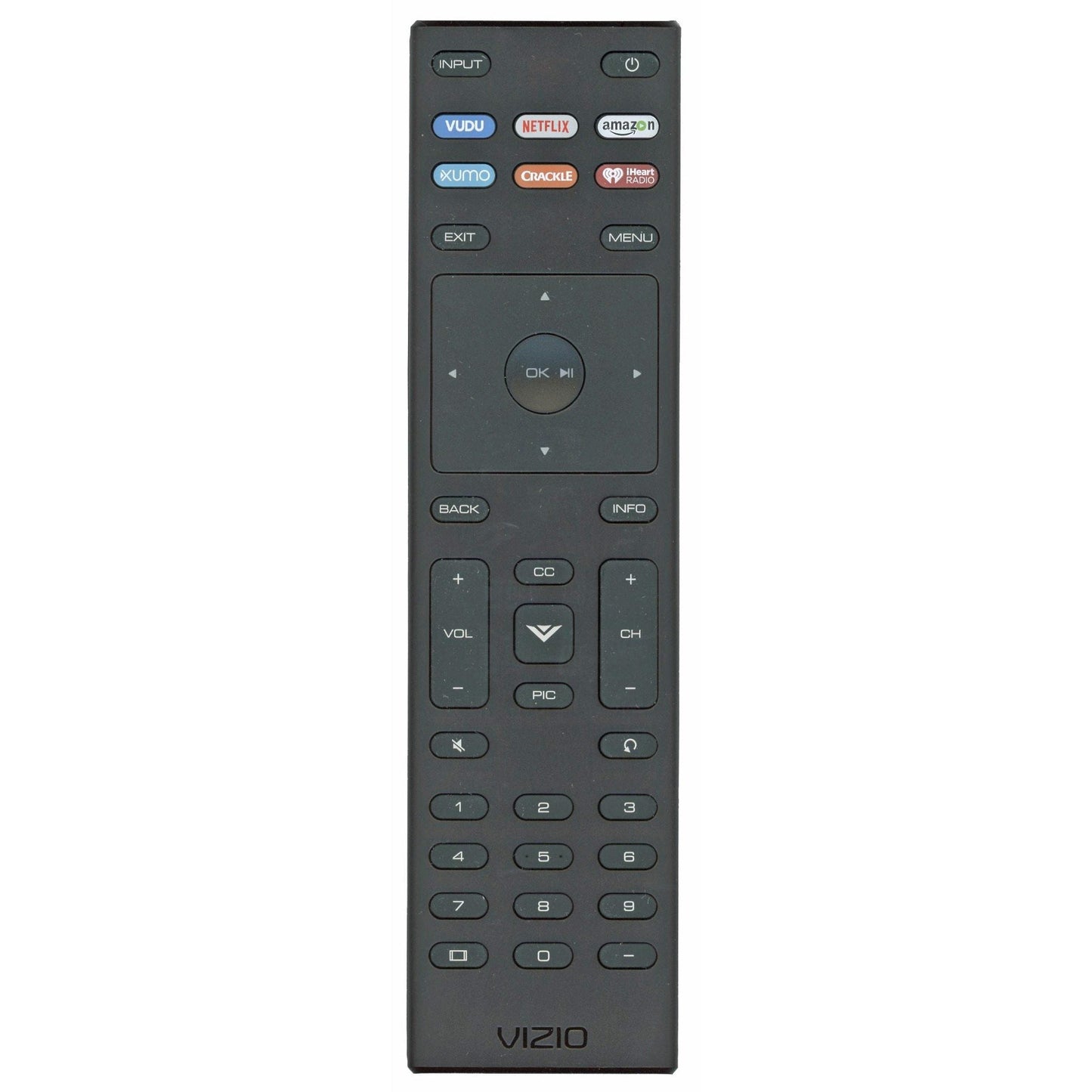 Vizio XRT136 TV Remote Control - 60015FA00600G