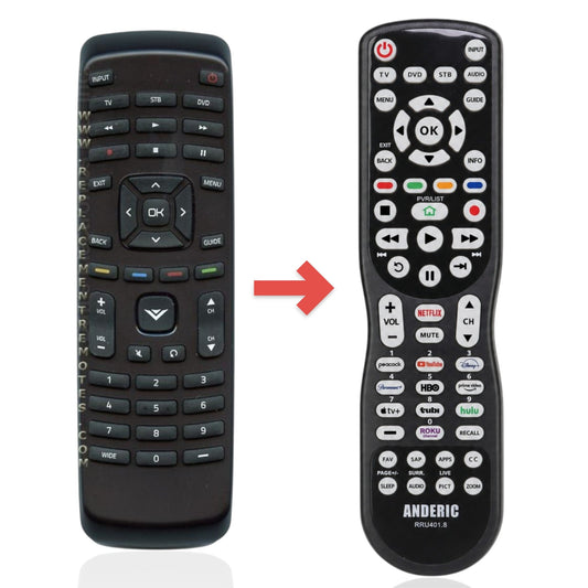 Vizio XRU110 3-Device Universal Remote Control