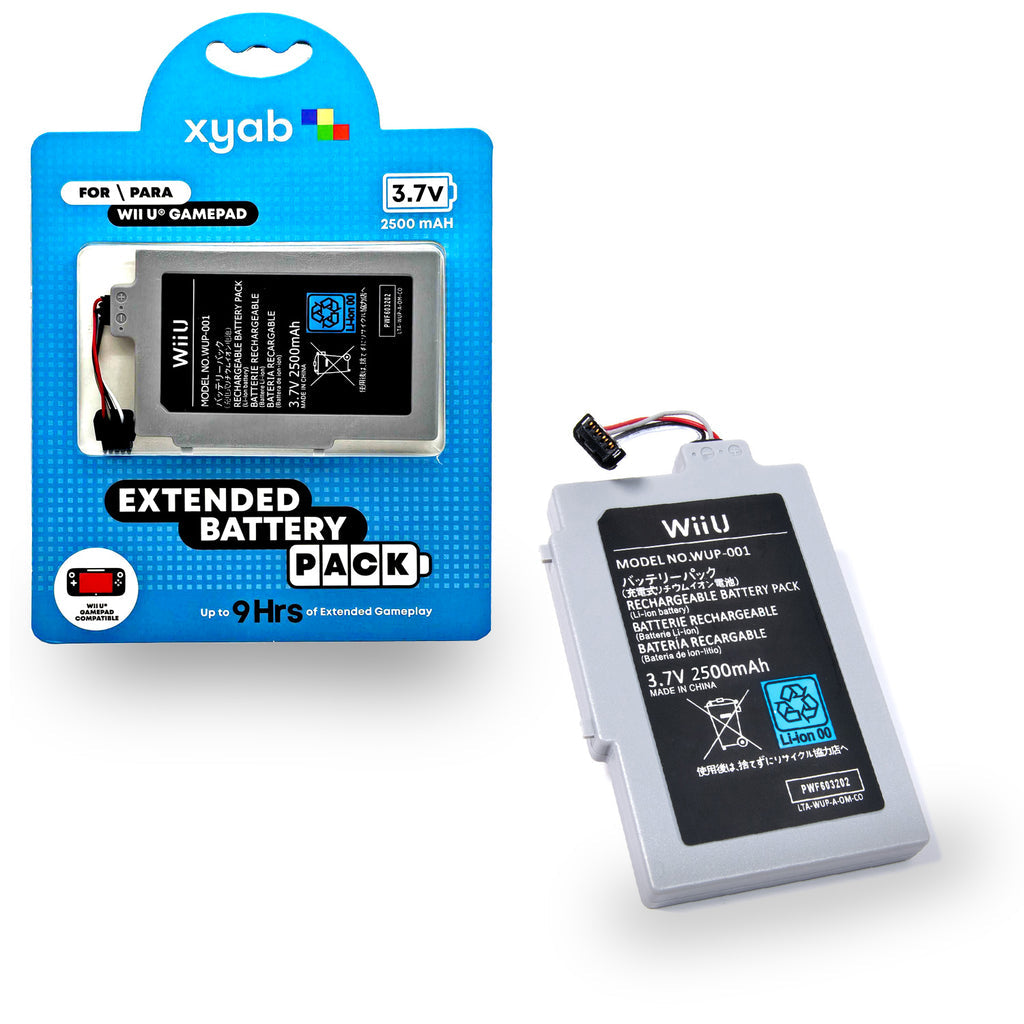 Wii U Gamepad Replacement Battery - 2500mAh Rechargeable
