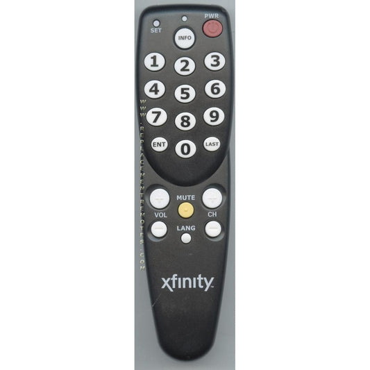 xfinity 3167ABC0R Jumbo Digital TV Tuner Converter Remote Control