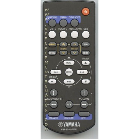 Yamaha FSR50 Audio Remote Control