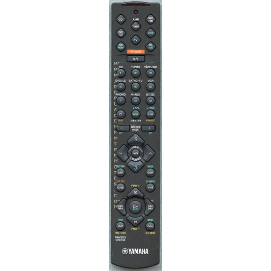 Yamaha RAV203 Receiver Remote Control