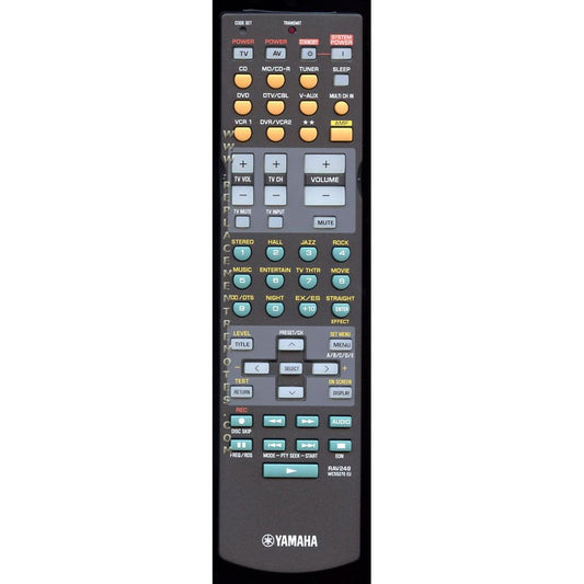 Yamaha RAV249 Receiver Remote Control
