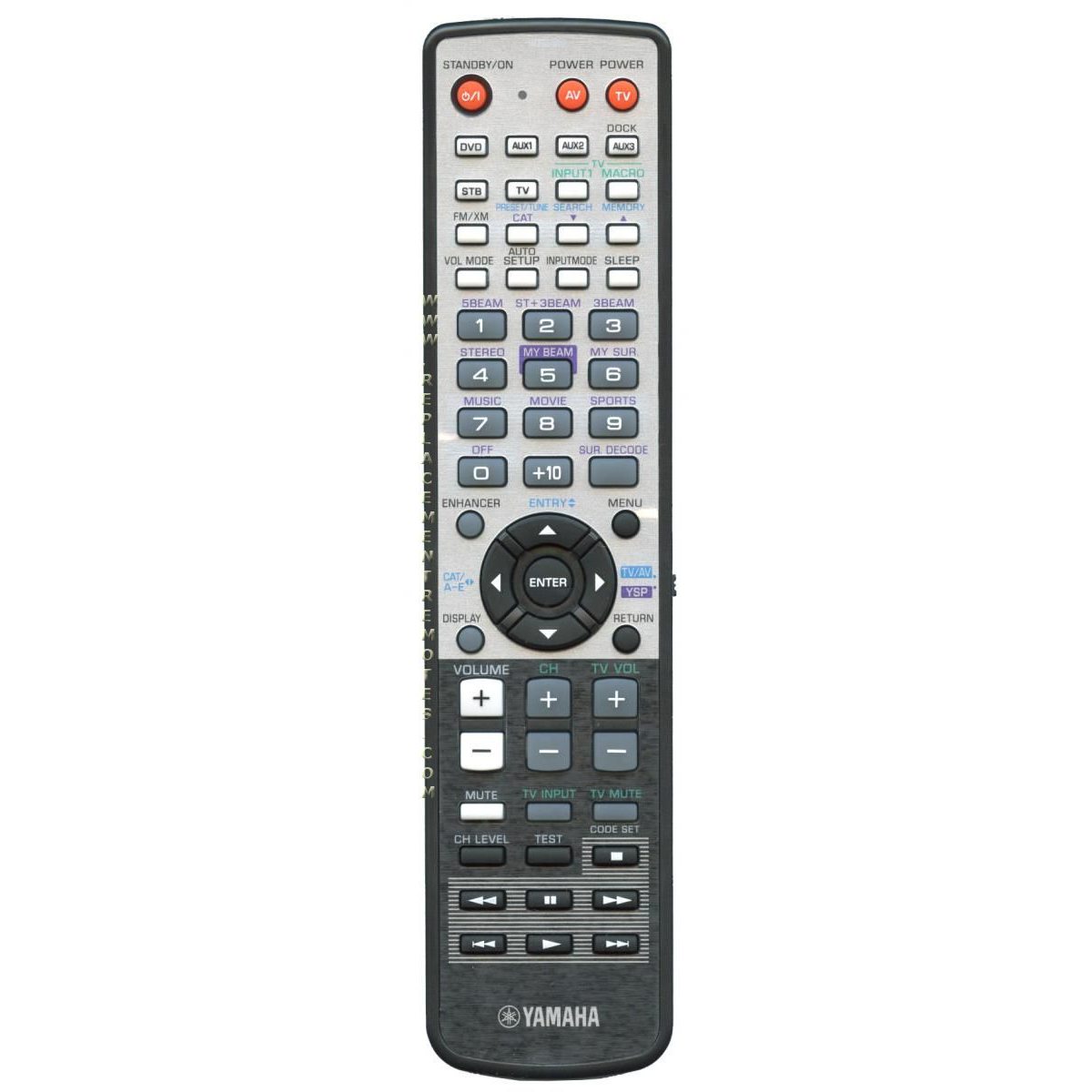 Yamaha WJ55340 Audio Remote Control