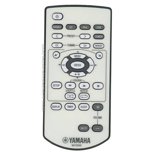 Yamaha WS193400 Audio Remote Control