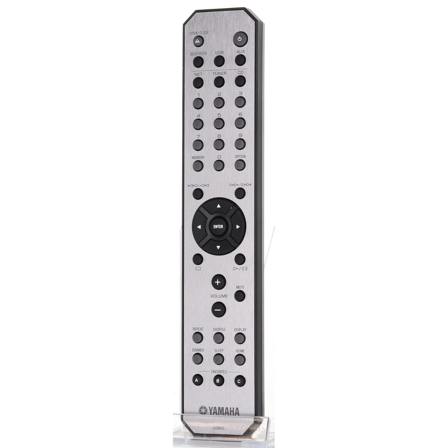 Yamaha Audio Micro Component System Remote Control - ZV384200